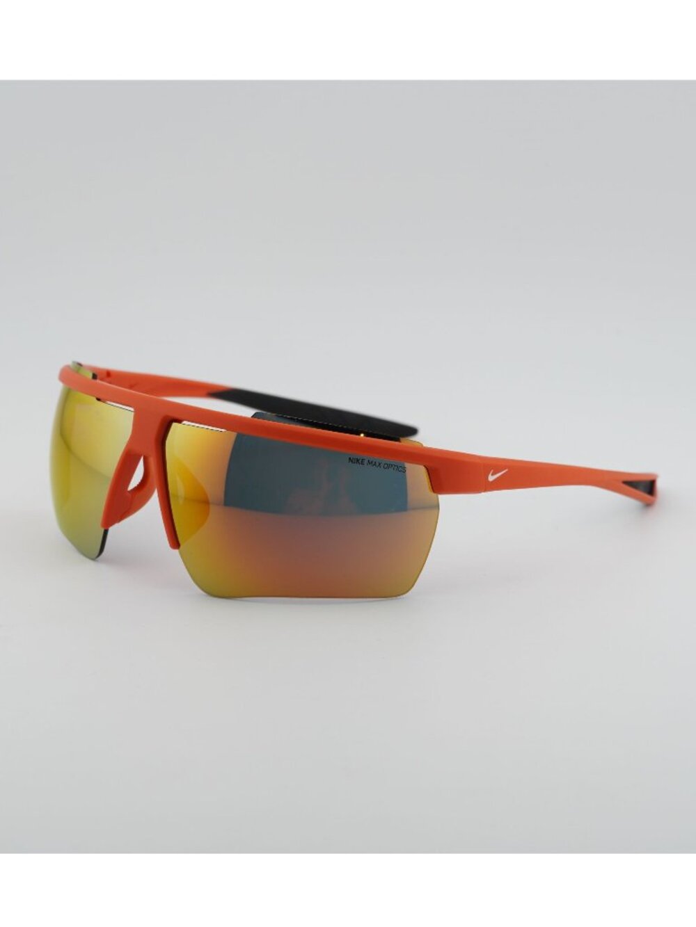 NIKE WINDSHIELD 20 CW1287 891 Sunglasses Orange Shield Frame, Orange Lenses
